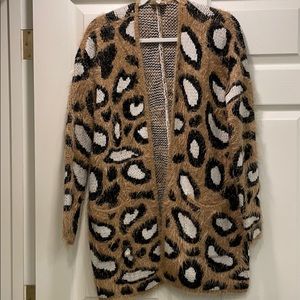 Show me your Mumu Fuzzy leopard cardigan
